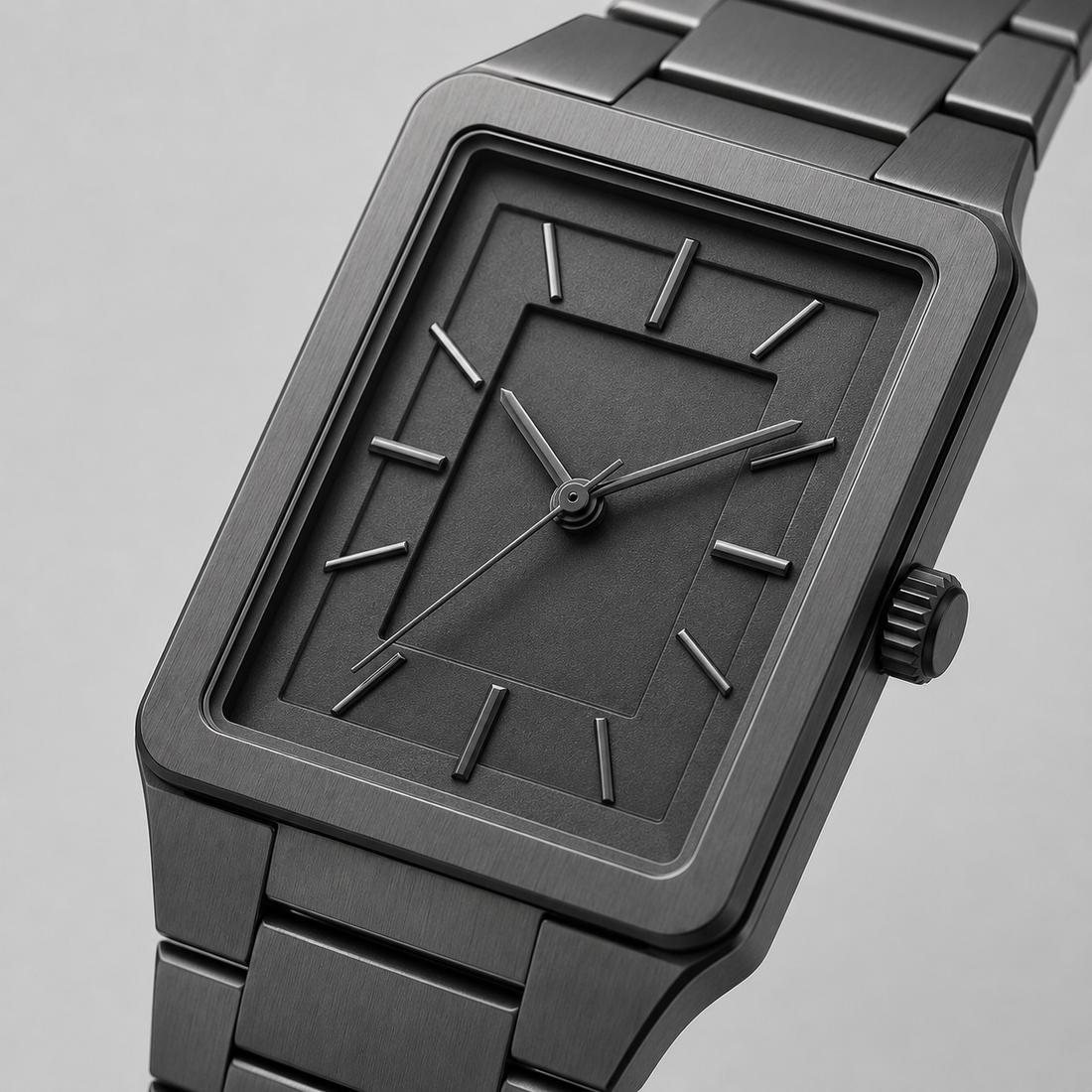 White Graphite Classic Watch