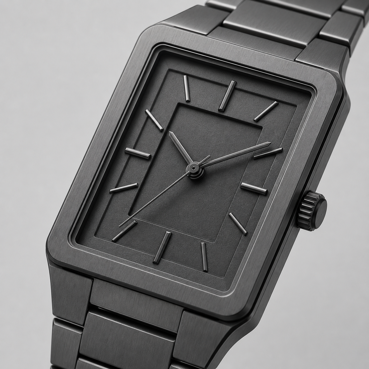 White Graphite Classic Watch