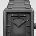 White Graphite Statement Dial Watch