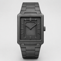 White Graphite Statement Dial Watch