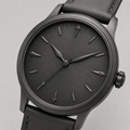 White Graphite Contemporary Watch