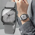 Teal Graphite Classic Watch