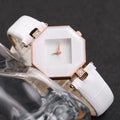 White Copper Statement Dial Watch