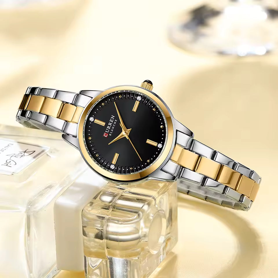 Terracotta Bronze Statement Dial Watch