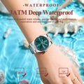 Azure Silver Statement Dial Watch
