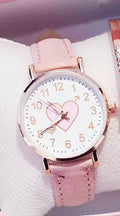 Teal Rose Contemporary Watch