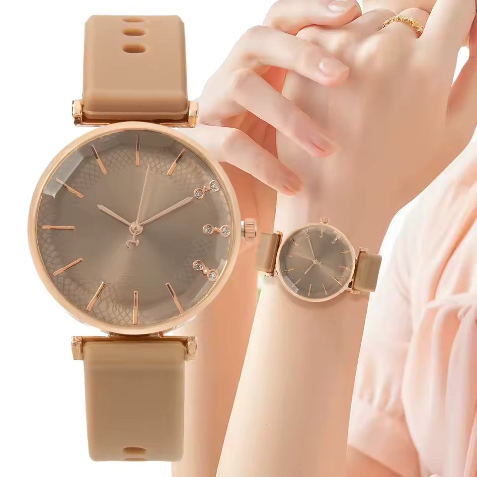 Terracotta Bronze Contemporary Watch