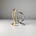 Two-Tone Wave Ring