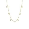 Moon & Star Necklace