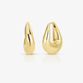 Teardrop Stud Earrings