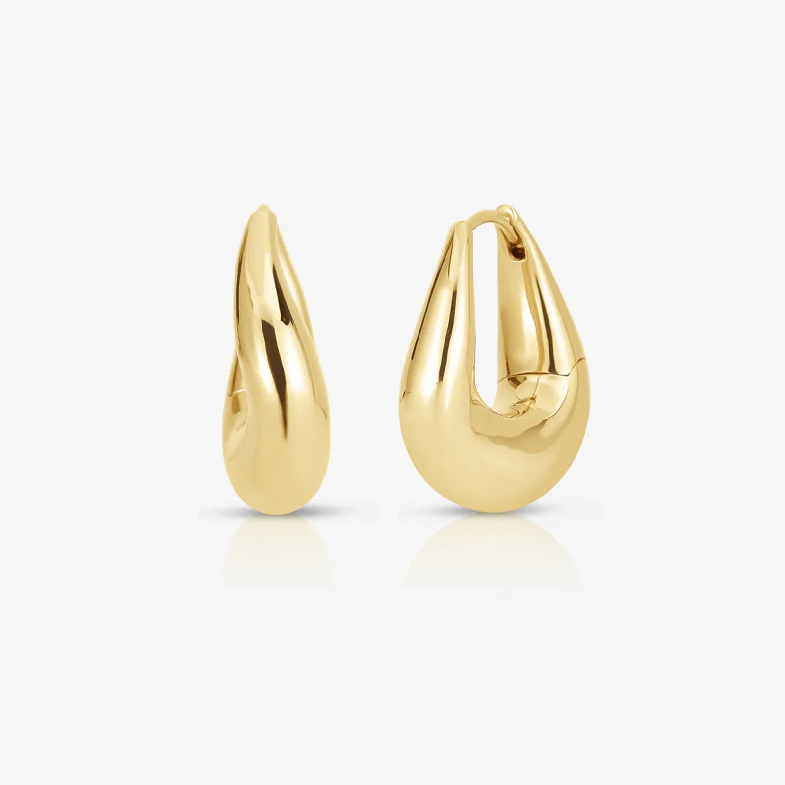 Teardrop Stud Earrings