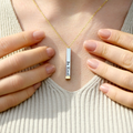 Affirmation Pendant Necklace