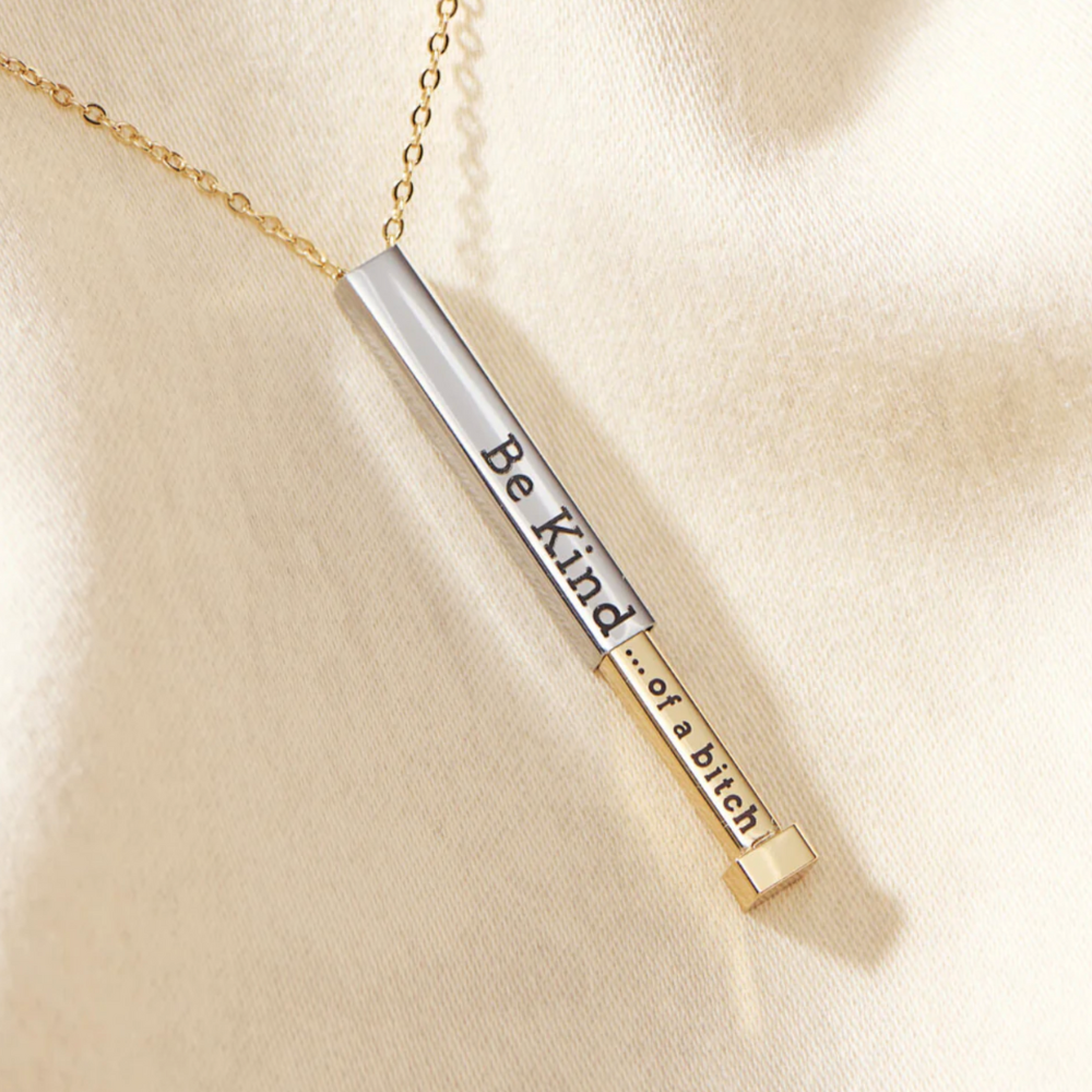Affirmation Pendant Necklace