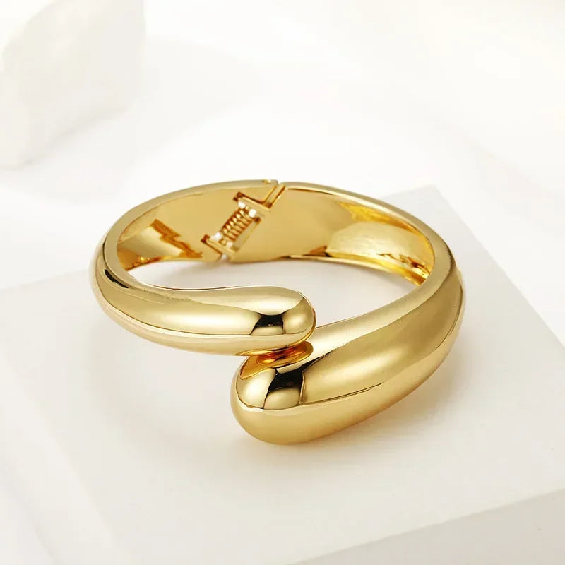 Bold Gold-Tone Bangle