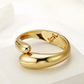 Bold Gold-Tone Bangle