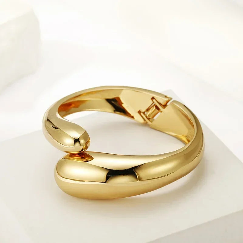 Bold Gold-Tone Bangle