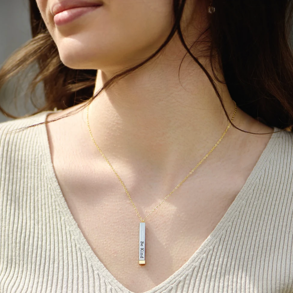 Affirmation Pendant Necklace