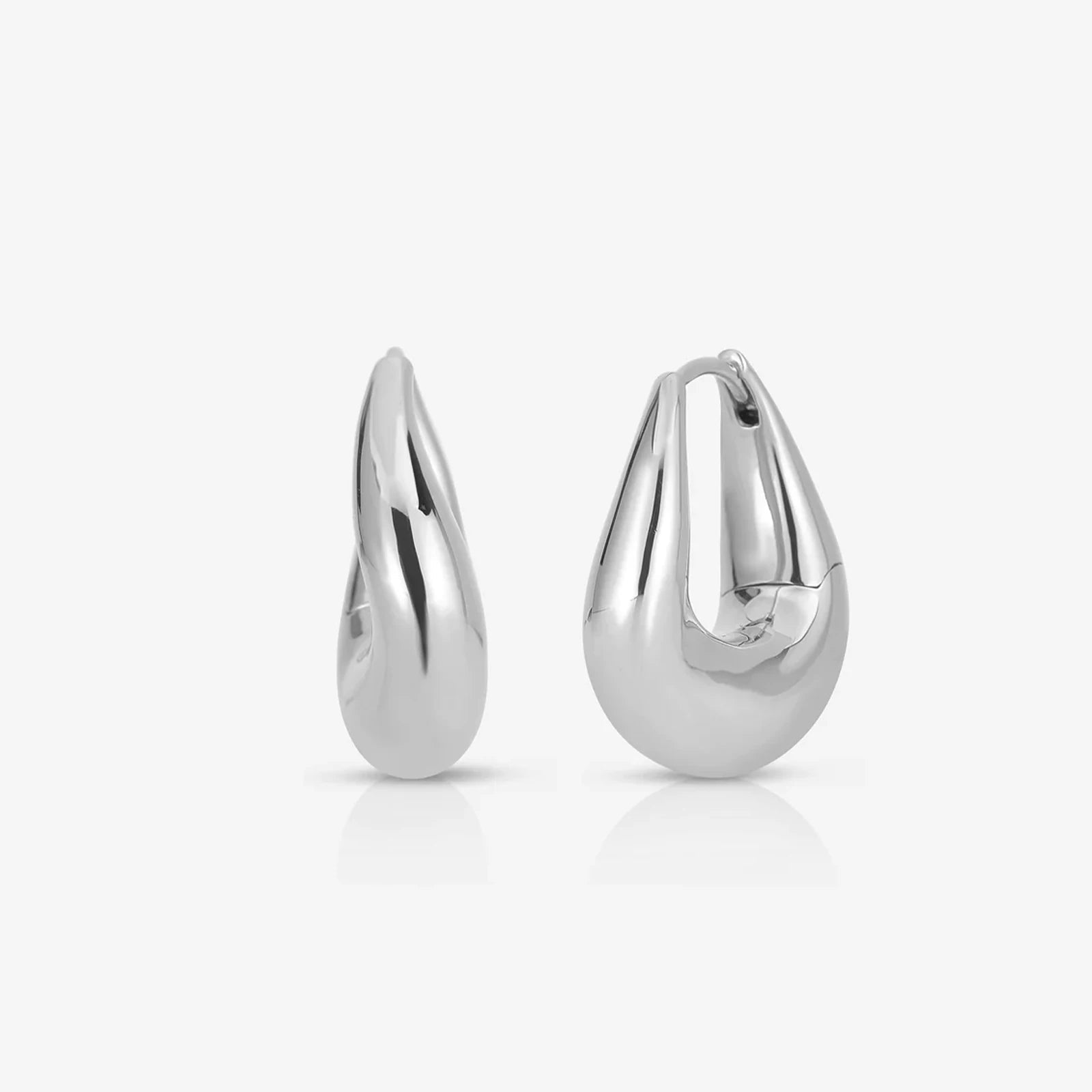 Teardrop Stud Earrings